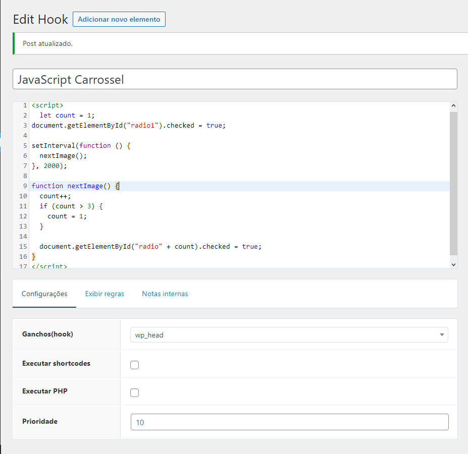 Creating my own image carousel solution – GeneratePress